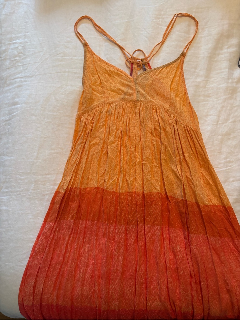 Anthropologie sunset maxi dress